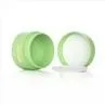 5g Green Plastic Travel Cosmetic Jar Round Face Eye Body Cream Jars Custom