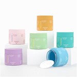 Tarros de crema de vidrio coloreado de 5 ml, 10 ml, 15 ml, 20 ml, 100 ml