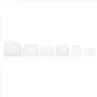 5ml 10ml 15ml Small Cosmetic Glass Jar Cosmetic Cream Jar Container With Metal/Plastic Lids Frosted Glass Jar
