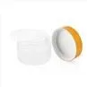 5ml 10ml 15ml Small Cosmetic Glass Jar Cosmetic Cream Jar Container With Metal/Plastic Lids Frosted Glass Jar