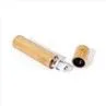 5ML 10ML Glass Roll On Ball Bottles With Bamboo Cap
