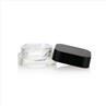 5ml 9ml Square Clear Glass Concentrate Container