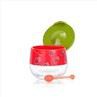 6g Cute Acrylic Plastic Lip Balm Jar