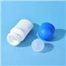 75ml White Plastic Roll On Bottles