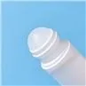 75ml White Plastic Roll On Bottles