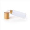80ml 100ml Bamboo Lotion Bottle Glass Frosted Foundation Bottle
