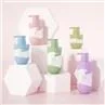 Airless Lotion Bottle PET Shampoo And Conditioner Bottle