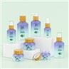 Amber Biodegradable Cosmetic Bottle Packaging
