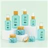 Amber Biodegradable Cosmetic Bottle Packaging