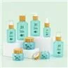Amber Biodegradable Cosmetic Bottle Packaging