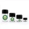 5g 50g 70g 110g Amber Glass Child Resistant Jar Packaging