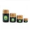 5g 50g 70g 110g Amber Glass Child Resistant Jar Packaging