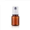 Amber Plastic Refillable Foundation Bottle