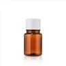 Amber Plastic Refillable Foundation Bottle