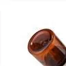 Amber Plastic Refillable Foundation Bottle