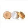 Bamboo Cream Jars 15g 30g Cosmetic Jars With Wooden Lids