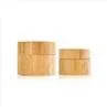 Bamboo Cream Jars 15g 30g Cosmetic Jars With Wooden Lids