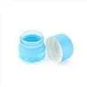 Blue Glass Child Proof Containers