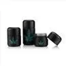 Black Glass Child Resistant Container Jar