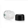 Black Glass Child Resistant Container Jar