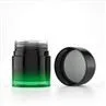 Black Glass CRC Jar With Child Proof Cap