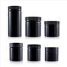 Black PET Plastic Child Resistant Jar Storage Jar 90ml 260ml