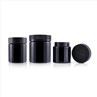 Black PET Plastic Child Resistant Jar Storage Jar 90ml 260ml