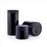 Black PET Plastic Child Resistant Jar Storage Jar 90ml 260ml