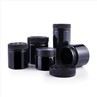 Black Plastic Jar With Child Safety Cap 90ml 140ml 160ml