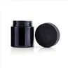 Black Plastic Jar With Child Safety Cap 90ml 140ml 160ml