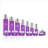 Blue Glass Cosmetic Bottles Packaging
