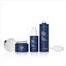 Blue Glass Empty Cosmetic Bottle Set