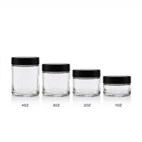 Clear Child Proof Glass Packaging
