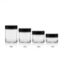 Clear Child Proof Glass Packaging