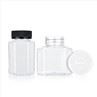 Clear Hexagonal Plastic Childproof Jar