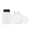 Clear Hexagonal Plastic Childproof Jar