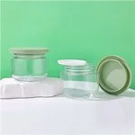 Clear Round 250ml Plastic Jar