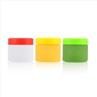 Color Glass Jar With Child Proof Lid