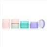 Colored Frosted 50ml Glass Cream Jar