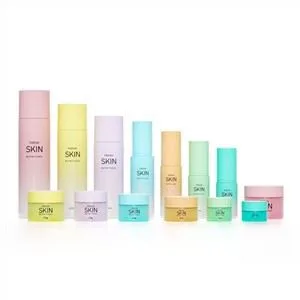 Colored Round Luxury Skincare Packaging
