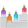 Colored Sloping Shoulders 60ml Dropper Bottle