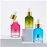 Colored Sloping Shoulders 60ml Dropper Bottle