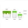 5ml 10ml 50ml Concentrate Container Colored Silcone Lid