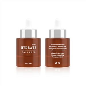 Cylinder 1 Oz Brown Dropper Bottles