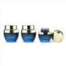 Dark Blue Gradient Luxury Skin Care Bottles Packaging