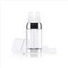 Double Tube Electroplated Plastic Lotion Bottle