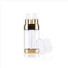 Double Tube Electroplated Plastic Lotion Bottle