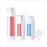 Dual-chamber Cream Bottle Plastic AS Foundation Bottle
