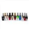 Empty Black Serum Bottle 15ml 20ml 30ml 50ml Black Cosmetic Glass Bottle With Dropper /Pump