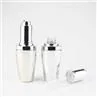 Empty Black Serum Bottle 15ml 20ml 30ml 50ml Black Cosmetic Glass Bottle With Dropper /Pump